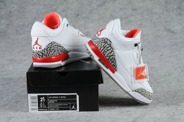 Air Jordan 3 Kids shoes--025